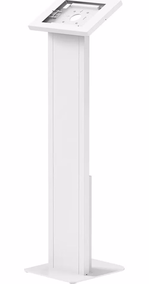 Neomounts FL15-750WH1 / floor stand with cabinet, lockable tablet casing for Apple iPad, PRO, Air &amp; Samsung Galaxy Tab