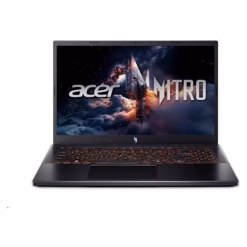 ACER NTB Nitro V 15 (ANV15-52-75YE),Core 7 240H,15.6"FHD,16GB,512GB SSD,RTX 4050,W11H,Black