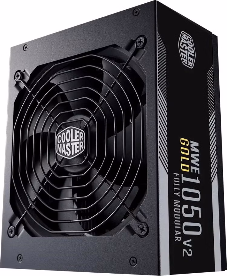 Cooler Master zdroj 1050W MWE Gold, 140mm, 80+ Gold, Plně modulární, ATX 3.1