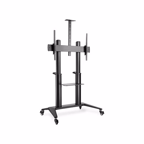 DIGITUS Collaboration Trolley / TV Presentation Cart , 70-120" 140 kg max., černý VESA 200, 400, 600, 800, 1000