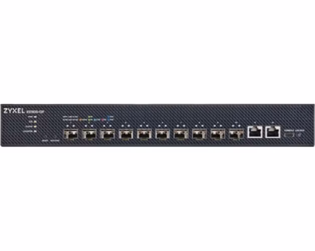 Zyxel XS1935-12F, 10-port 10G L3 Smart Managed Fiber Switch, 2 Multi-Gigabit Ports, hybrid mode, standalone or NebulaFle