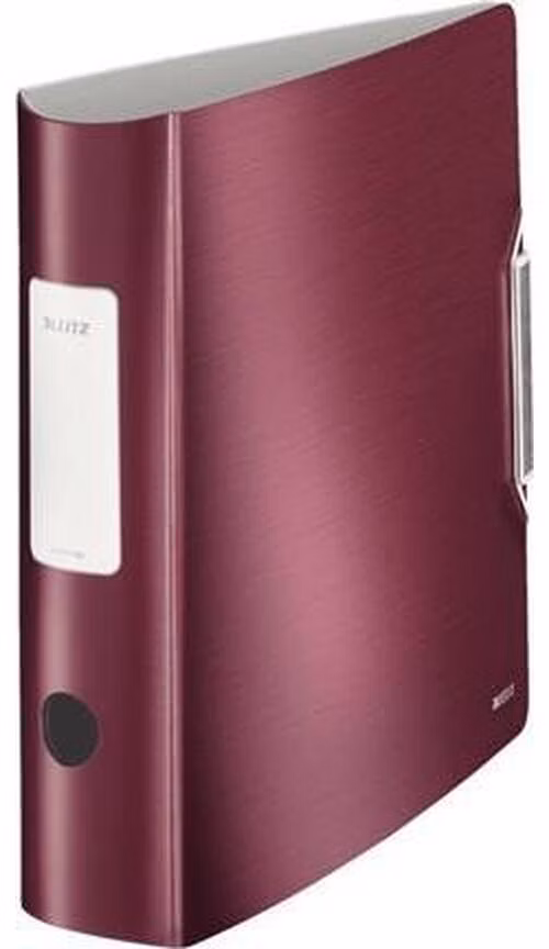 LEITZ Mobilní pořadač 180° Active STYLE, 75 mm, granátově červená