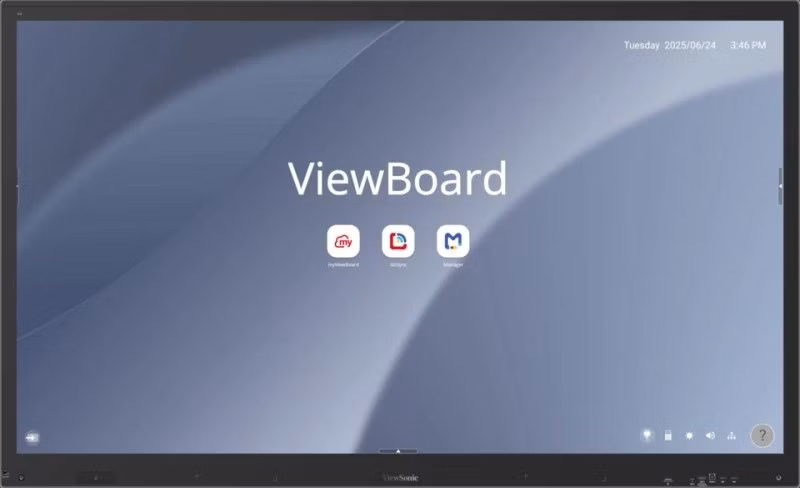 ViewSonic Flat Touch Display IFP6563-1C/65"  4K UHD,50 multi-point PCAP,9H,450nits, 16G RAM/128G,HDMI,DP,USB,RJ45, RS232