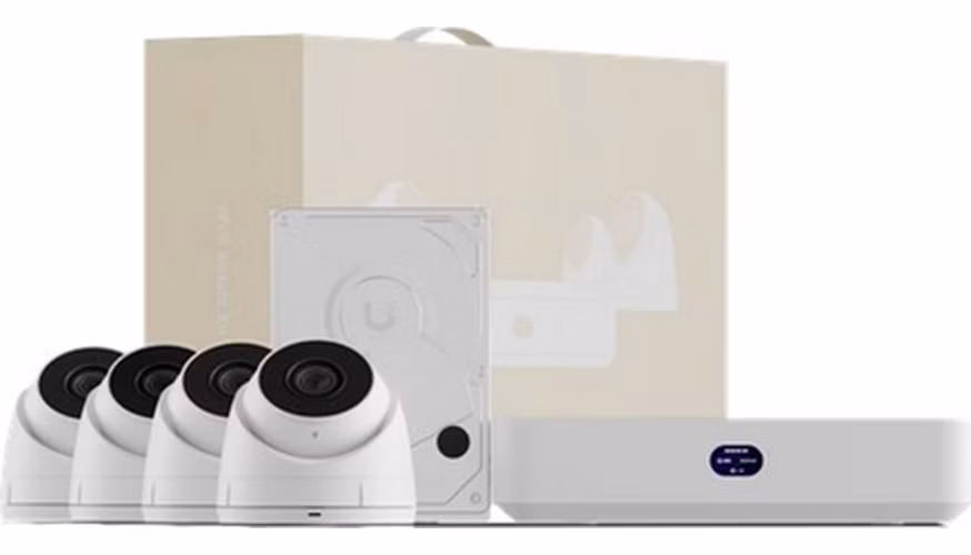 Ubiquiti UniFi Protect Network Video Recorder Instant KIT (1x NVR + 1TB HDD + 4x UVC G5 Turret Ultra )