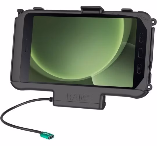 RAM Nabíjací držiak pre Samsung Tab Active3a2 konektor USB-C