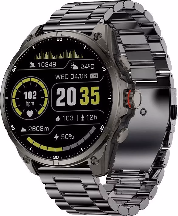 Carneo GTR eXpedition GPS Titan/44/Elegant Band/Titan Grey