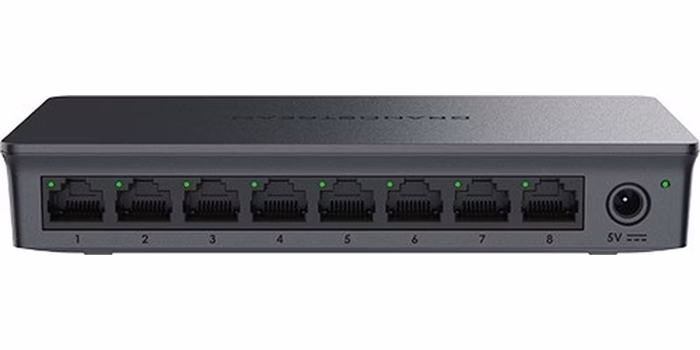 Grandstream GWN7711 Layer 2 Lite managed switch, 8 portov