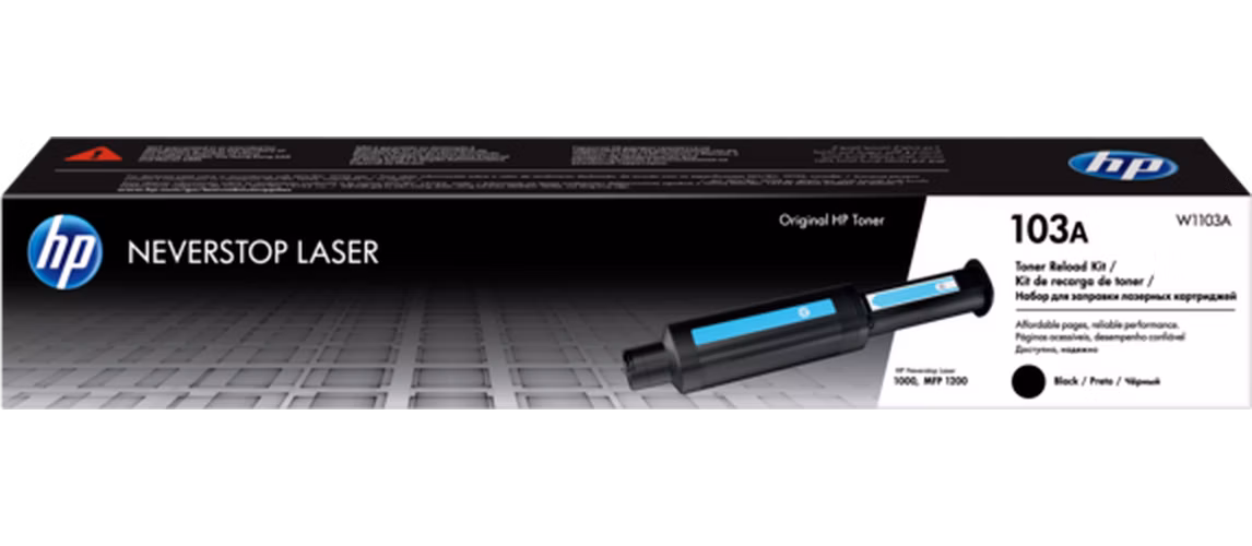 HP originál Neverstop Toner Reload Kit W1103A, black, HP 103A, HP Neverstop Laser MFP 1200, 1000