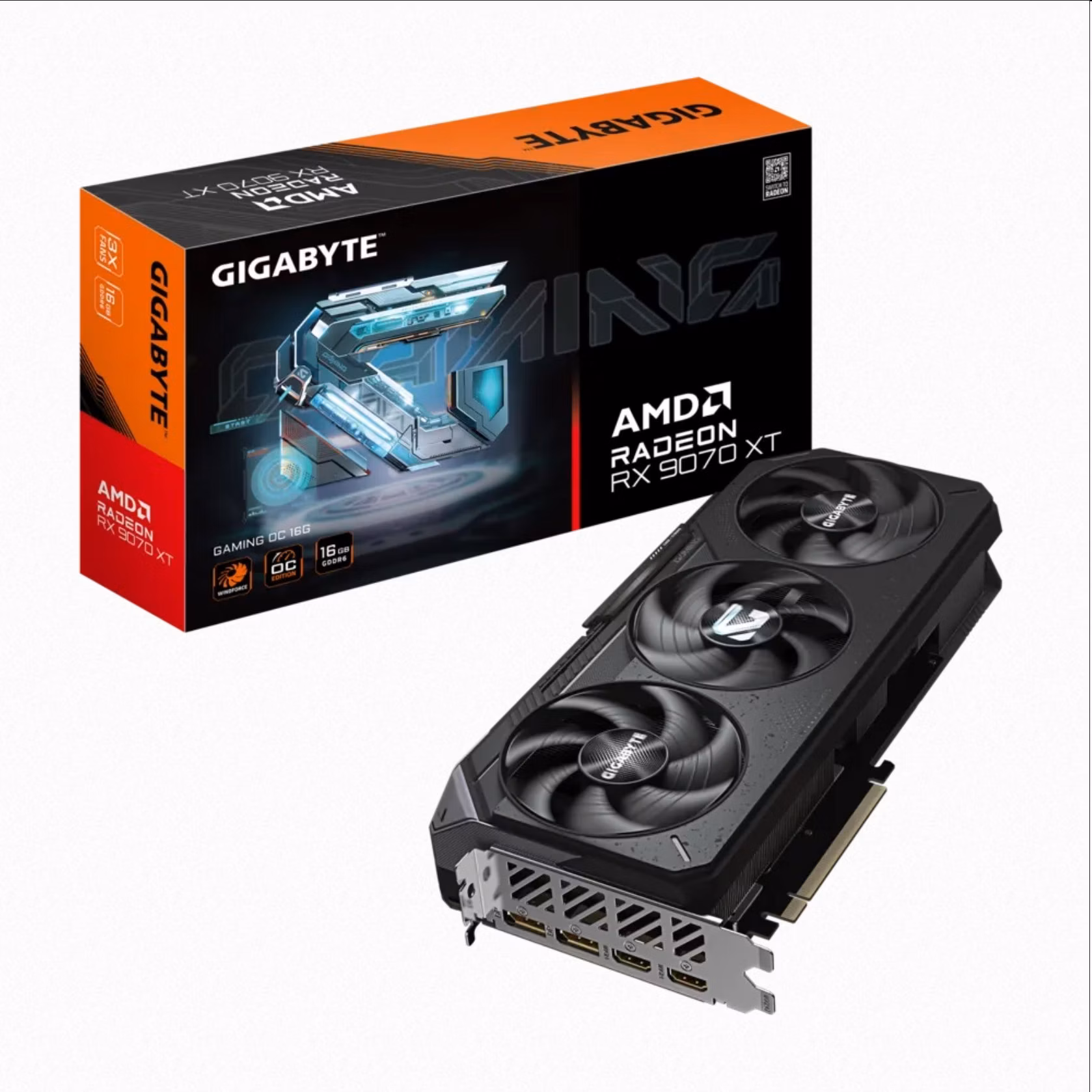 Gigabyte Radeon RX 9070 XT GAMING OC 16G POUŽITÁ