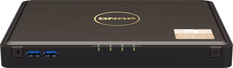 QNAP TBS-464-8G (4core 2,9GHz, 8GB RAM DDR4, 4x M.2 NVMe slot, 2x 2,5GbE, 5x USB, 2x HDMI 2.0 4K)