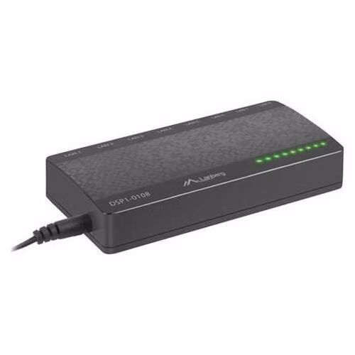 LANBERG SWITCH DSP1-0108 8X 100MB/S UNMANAGED FAST ETHERNET DESKTOP 5V