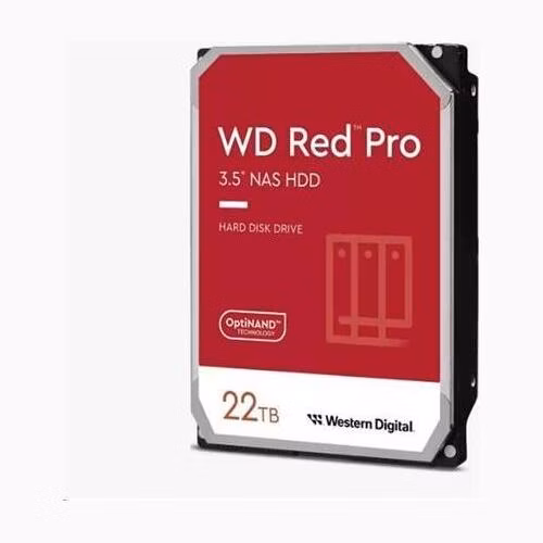 WD RED Pro NAS WD221KFGX 22TB SATAIII/600 512MB cache, 265 MB/s, CMR