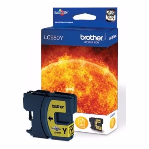 Brother LC-980Y (yellow, 260 str.@ 5%, draft)