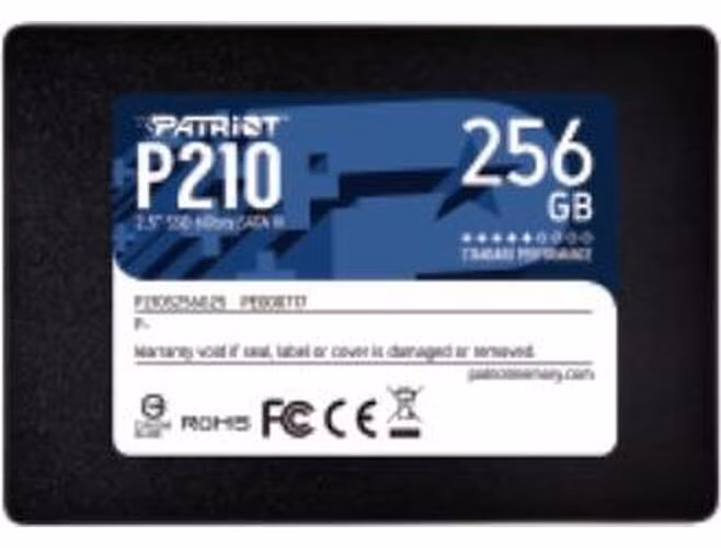 PATRIOT P210/256GB/SSD/2.5"/SATA/3R