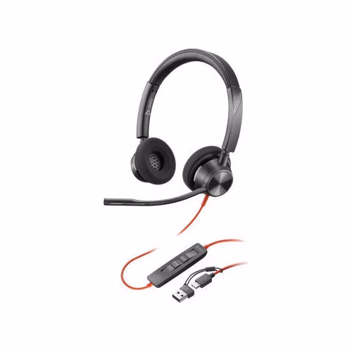 HP Poly BW 3320 Stereo USB-C HS +USB-C/A
