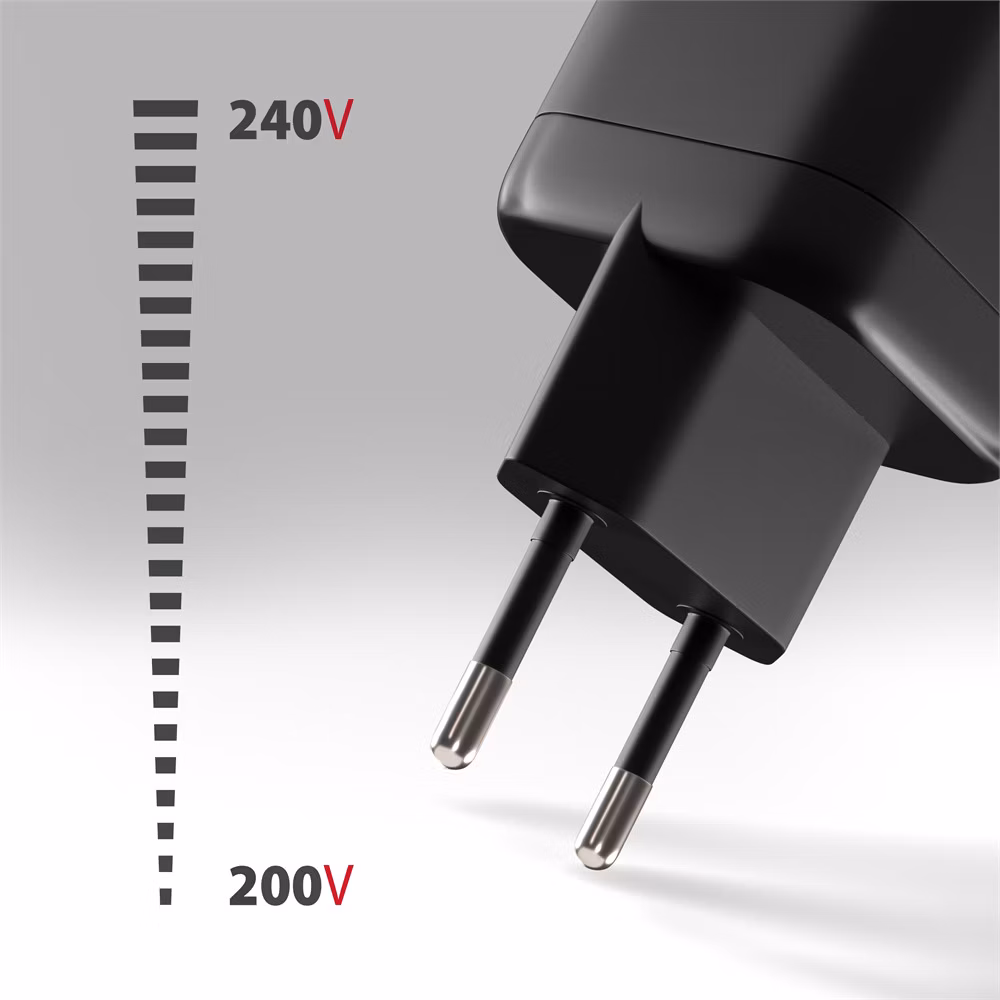 AXAGON ACU-PQ100, GaN nabíjačka do siete 100W, USB-A+USB-C, PD3.0/PPS/QC4+/SFC2.0/Apple, čierna