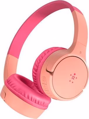Belkin SOUNDFORM™ Mini - Wireless On-Ear Headphones for Kids - dětská bezdrátová sluchátka, růžová - NOVÁ VERZE
