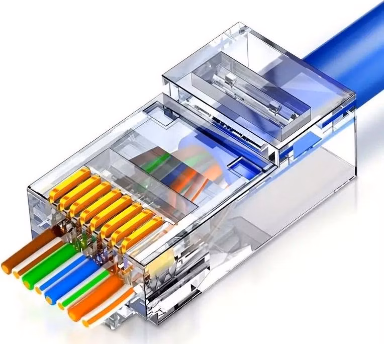 PremiumCord priechodný konektor RJ45 8pin UTP Ca6