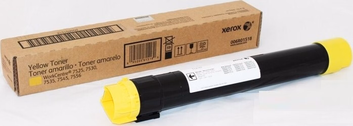 Xerox originální toner 006R01518, yellow, 15000str., Xerox WorkCentre 7525, 7530, O