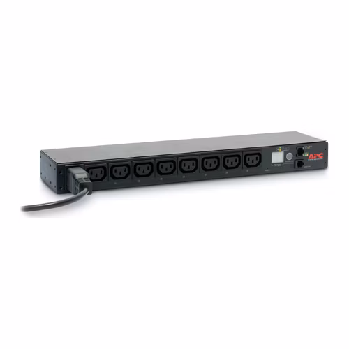 APC Rack PDU, Switched, 1U, 16A, 208/230V, (8)C13, IEC-320 C20 2.5 m