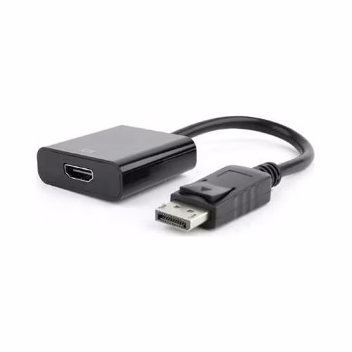 Gembird adaptér DisplayPort (M) / HDMI (F) 10cm kábel, čierny