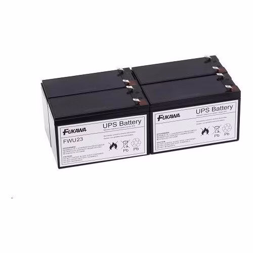 FUKAWA olověná baterie FWU23 do UPS APC/ výměnná sada za RBC23