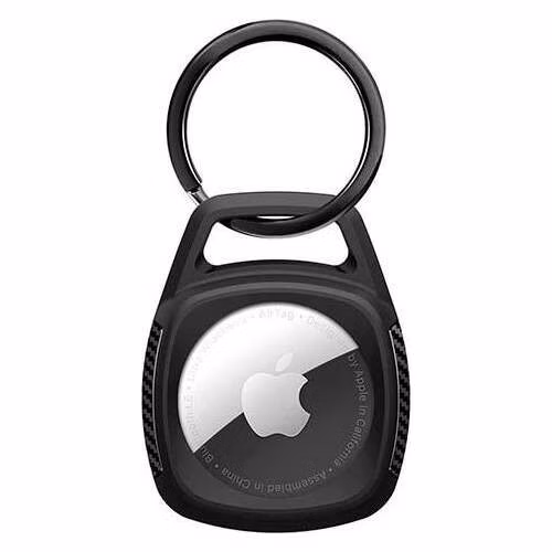 Spigen puzdro Rugged Armor Case pre AirTag - Black