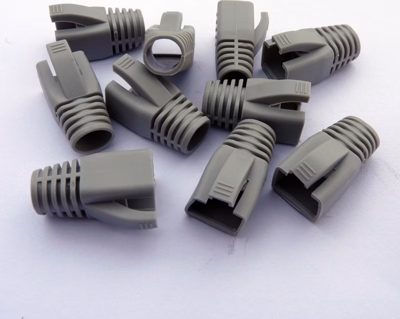 DATACOM krytka pre RJ45 (CAT6A, CAT7) sivý (10ks)