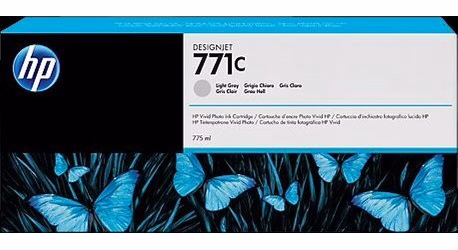 HP Ink Cartridge 771C/Light Grey/775 ml