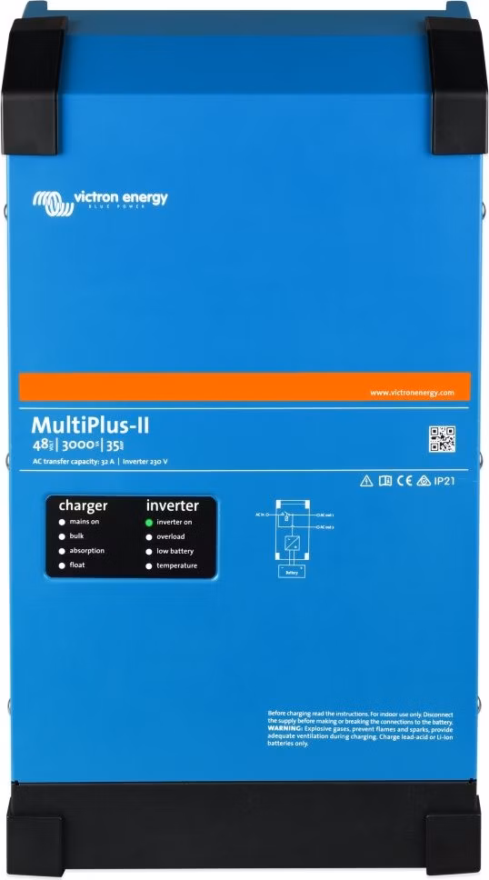 Victron MultiPlus-II hybridní měnič 48V/3000VA/35A-32A