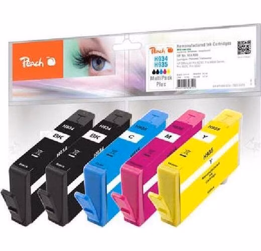 PEACH kompatibilní cartridge HP No 934/935 MultiPack Plus