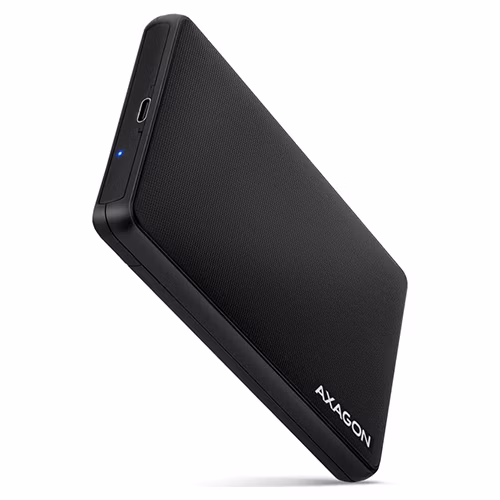 AXAGON externí box na 2,5" disk / EE25-SLC / USB-C / 3.2 Gen1 / SATA 6G / 0,5m / černý