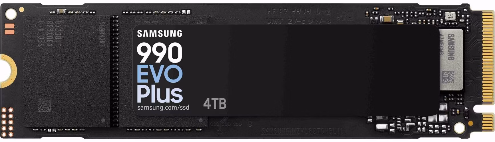 SAMSUNG 990 EVO Plus 4TB SSD / M.2 2280 / PCIe 5.0 x2 NVMe / Interní