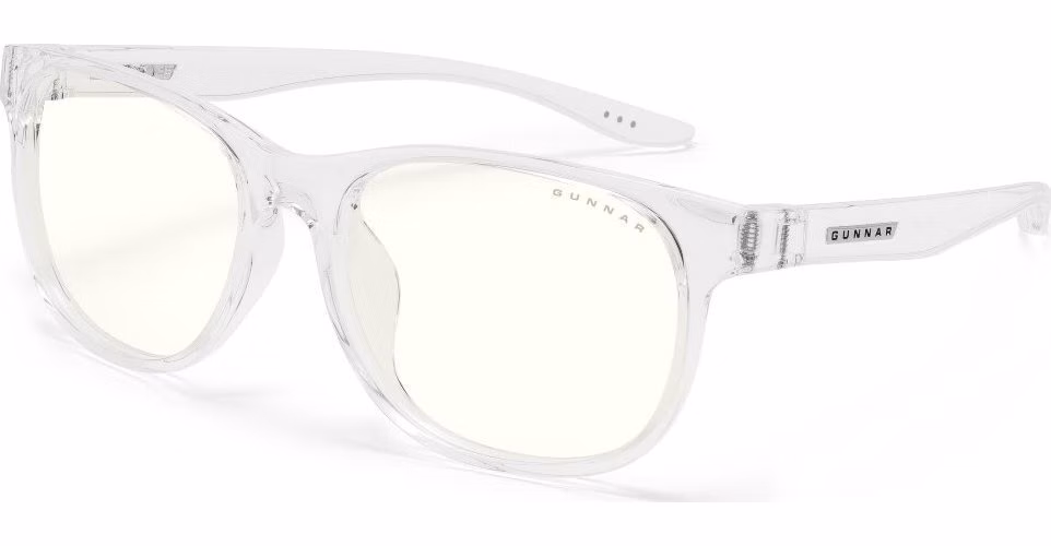 GUNNAR kancelářske/herní brýle RUSH CRYSTAL * čírá skla * BLF 35 * NATURAL focus