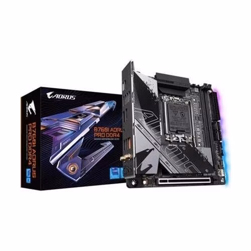 GIGABYTE MB Sc LGA1700 B760I AORUS PRO DDR4, Intel B760, 2xDDR4, 1xDP, 1xHDMI, Wifi