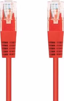 Kábel C-TECH patchcord Cat5e, UTP, červený, 2m