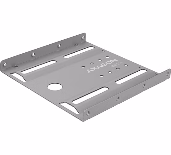 AXAGON RHD-125S, kovový rámeček pro 1x 2.5" HDD/SSD do 3.5" pozice, šedý