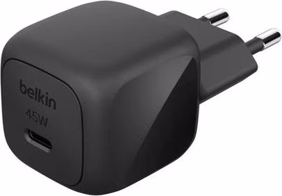 Belkin BOOST CHARGE™ 45W USB-C Power Delivery PPS nástěnná nabíječka, černá