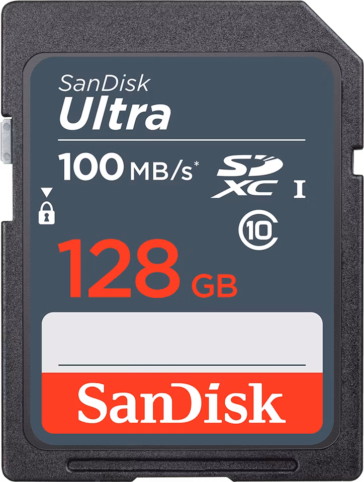 Karta SanDisk SDXC 128 GB Ultra (100 MB/s Class 10 UHS-I)