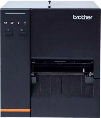 Brother TJ-4120TN (průmyslová termální tiskárna štítků,300 dpi, max šířka 105,7 mm), USB, RS232, LAN, 128MB