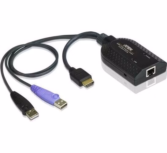 ATEN KA7168-AX HDMI USB Virtual Media KVM Adapter WITH SMART CARD READER