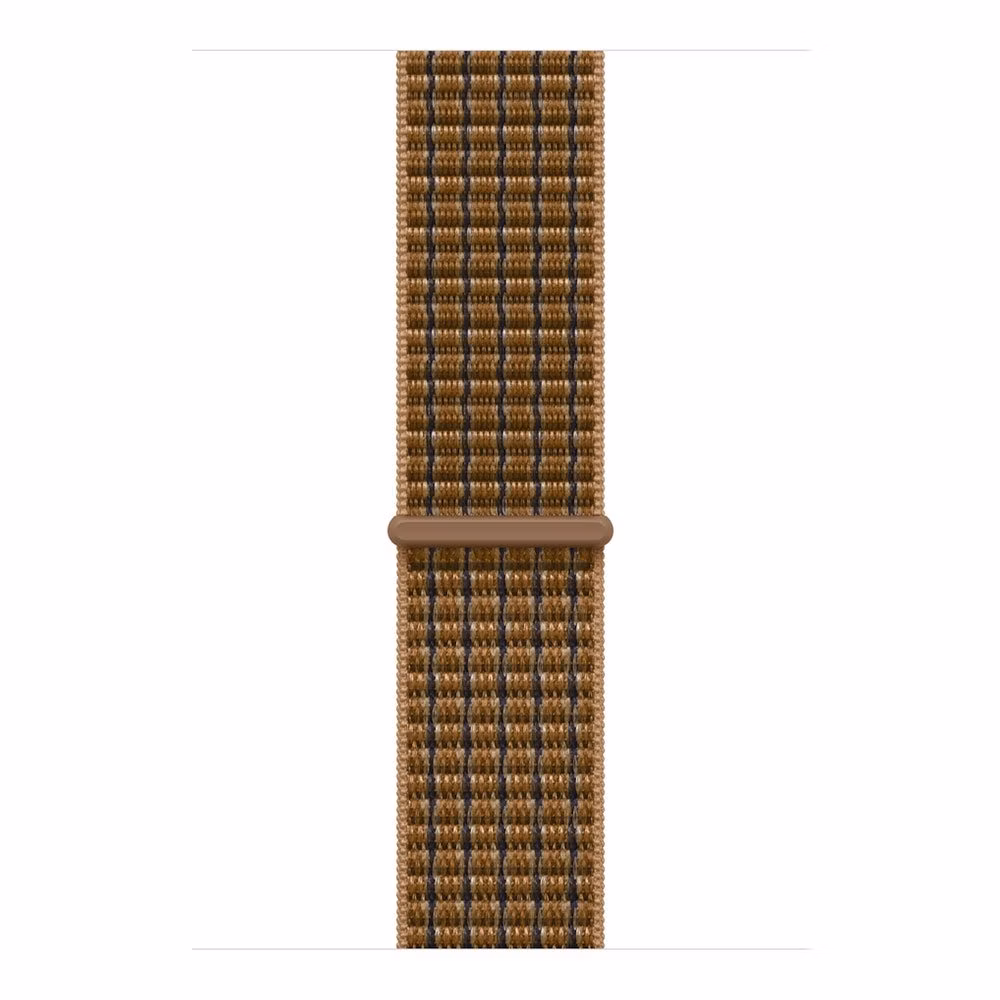 Apple Watch 46mm Light Umber Plaid Sport Loop