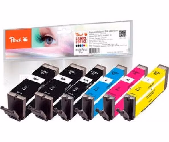 PEACH kompatibilní cartridge Canon PGI-550XL/CLI-551XL MultiPack Plus