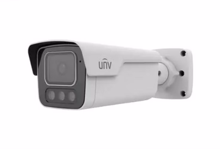 UNIVIEW IP kamera, PRIME II, 2880x1620 (5 Mpix), až 30 sn/s, H.265, obj. 2,8mm(112,8°), PoE, IR 40m, WDR 130dB, Micro SDXC, IP67,