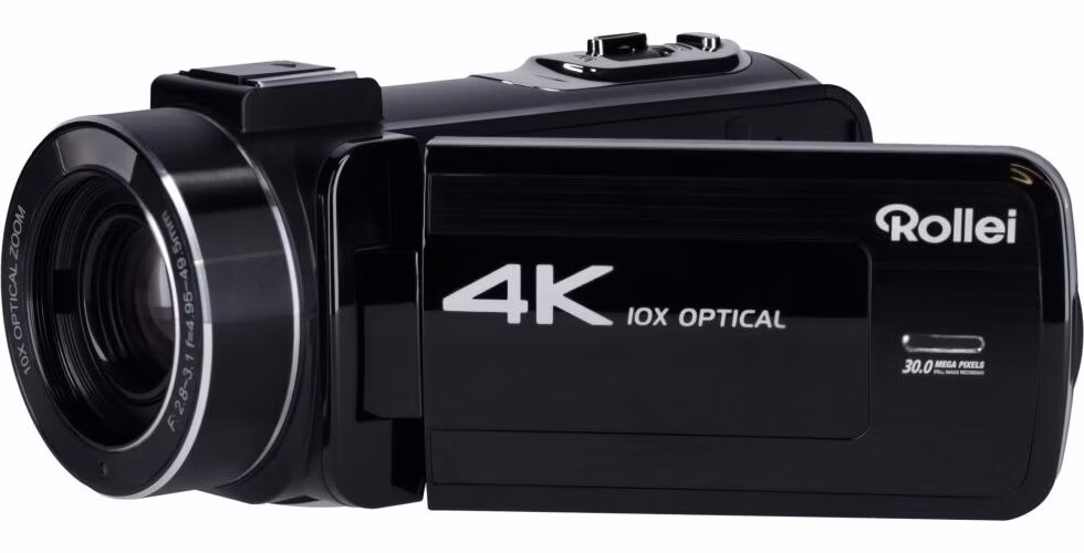 Rollei Movieline UHD10x/ 30 MPix/ 10x zoom/ 3" LCD/ 4K video/ MicroSD/ Černá
