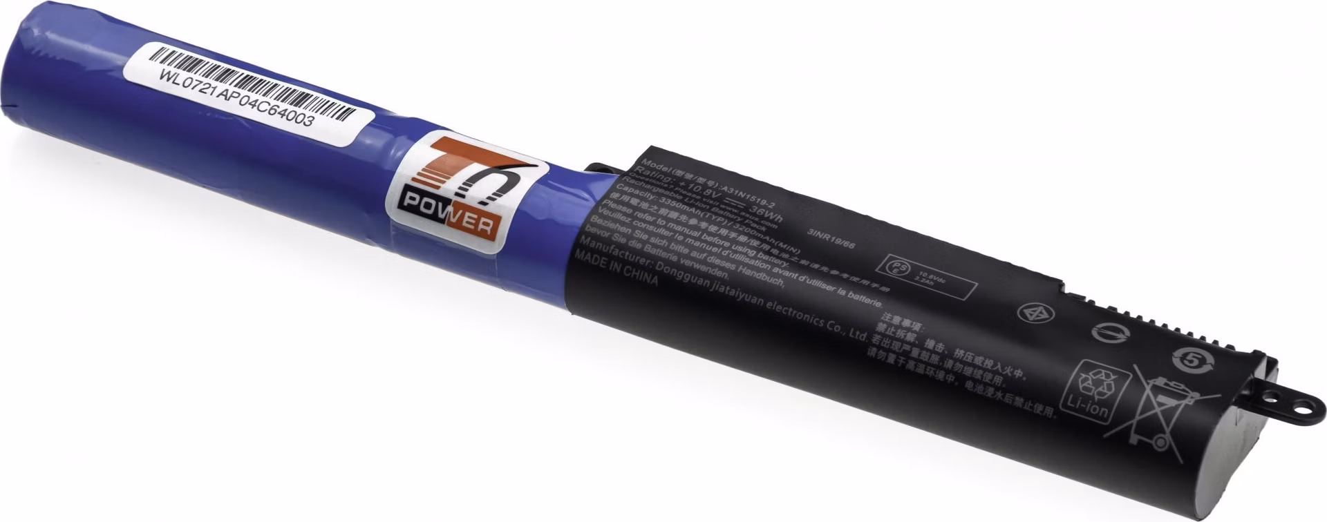Batéria T6 Power Asus F540LA, K540LA, X540LA, X540SA, A540LA, D540SA, 3300mAh, 36Wh, 3cell, Li-ion