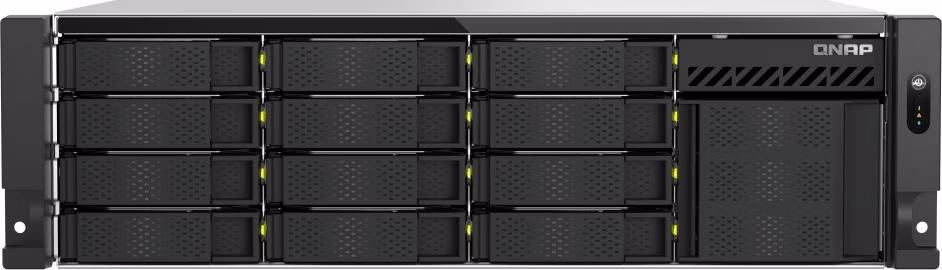 QNAP TS-h1655XeU-RP-8G (8core 2,8GHz, 8GB RAM, 12x SATA + 4x E1.S/M.2, 2x PCIe, 2x 2,5GbE, 1x 10GbE)
