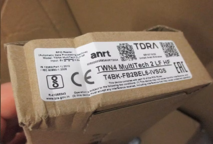 POŠKOZENÝ OBAL - Elatec RFID čtečka TWN4 MultiTech 2 LF HF DT-U20-b, black, USB, 125kHz+13.56MHz