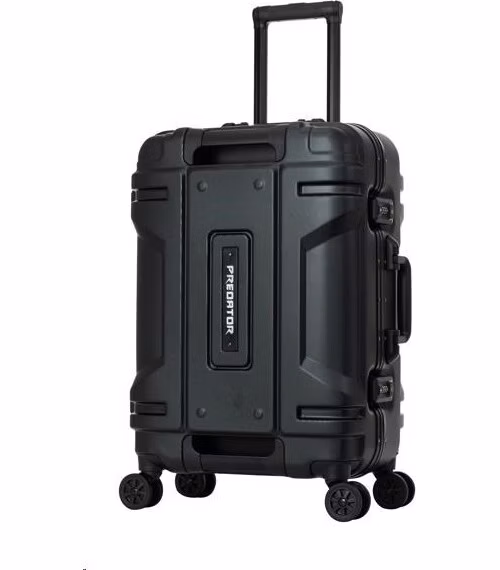 ACER Cestovní kufr Predator Robust Luggage 22",polykarbonát,54l,TSA kombinační zámek,2 kapsy,černá