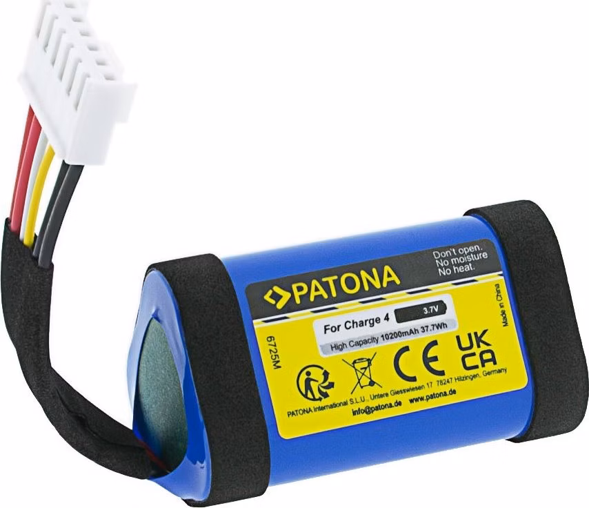 PATONA baterie pro reproduktor JBL Charge 4/4BLK 10200mAh 3,7V Li-lon